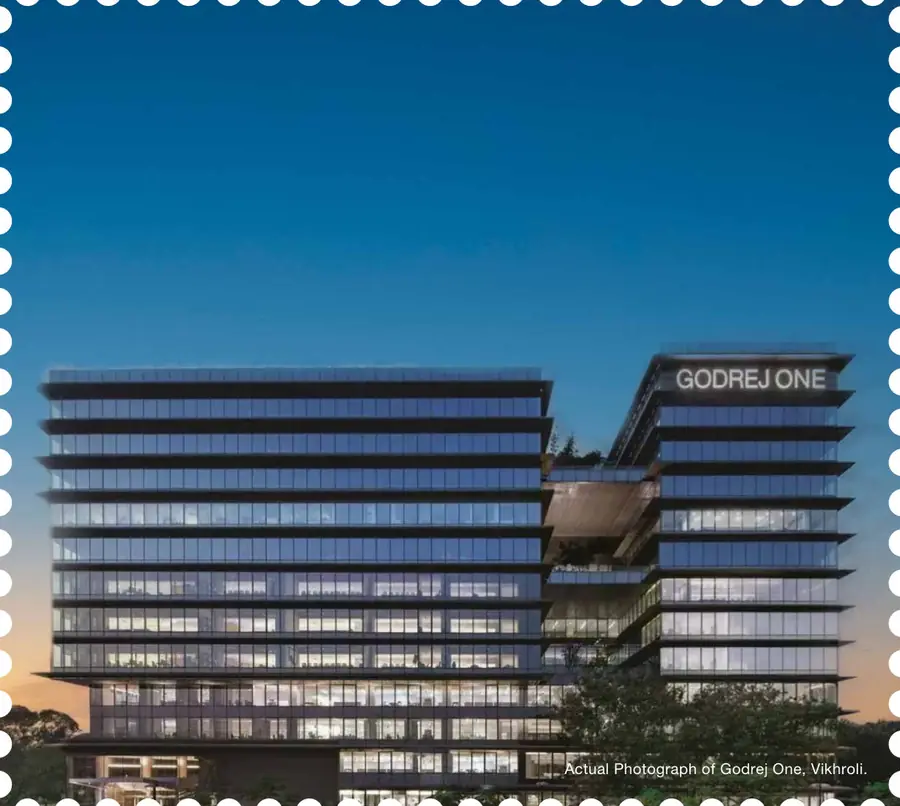 Godrej One, Vikhroli — Godrej Group headquarters (actual photograph)