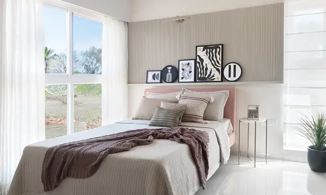 Sample master bedroom