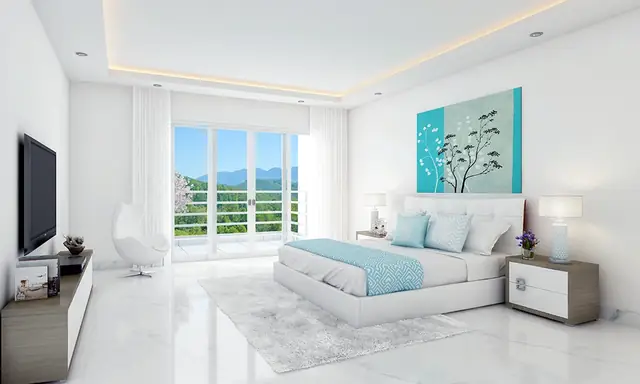 Sample bedroom